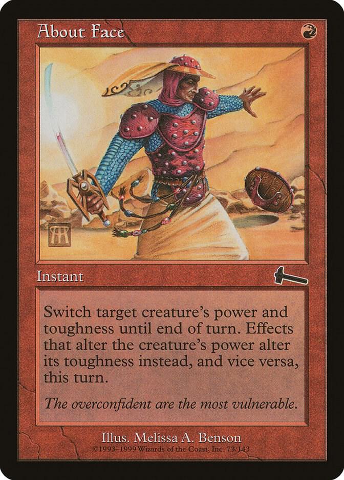 About Face (73) [Urza's Legacy]