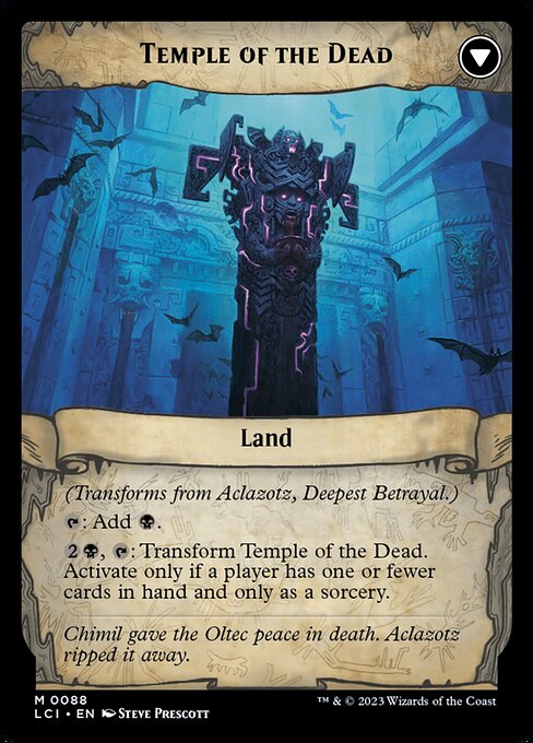 Aclazotz, Deepest Betrayal (88) [The Lost Caverns of Ixalan] Reverse