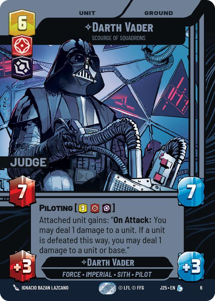 Darth Vader - Scourge of Squadrons (6) [Judge Promos]