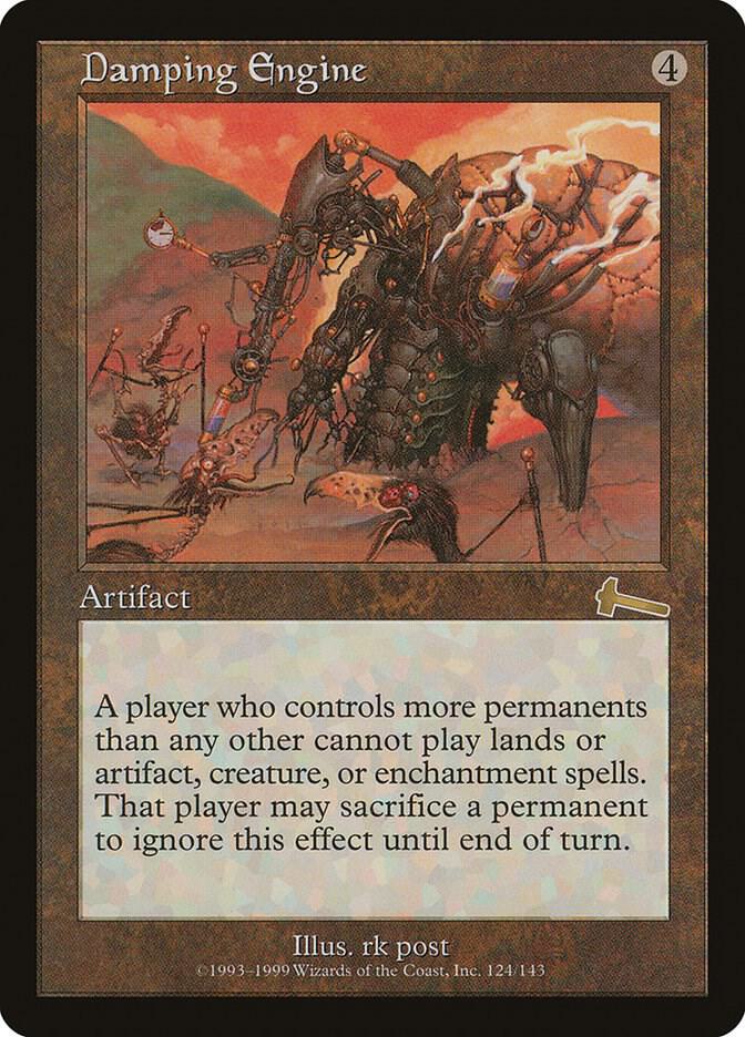 Damping Engine (124) [Urza's Legacy]