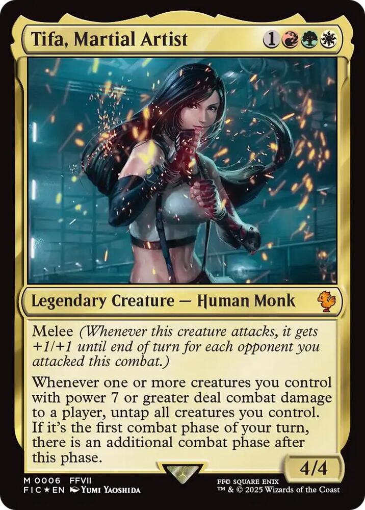 Tifa, Martial Artist (6) [Final Fantasy Commander]