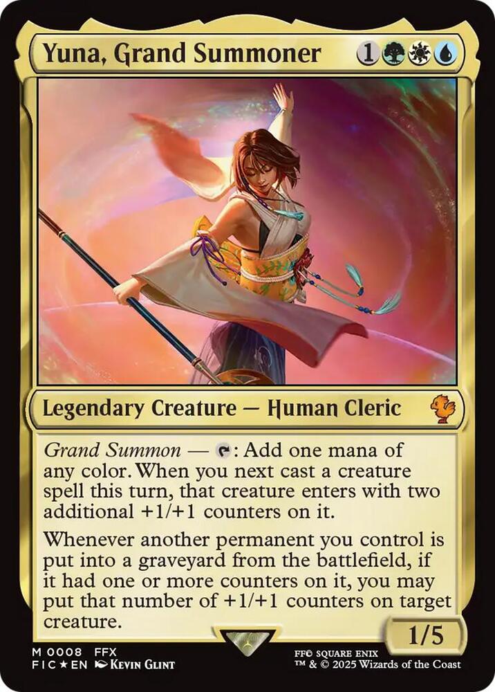 Yuna, Grand Summoner (8) [Final Fantasy Commander]