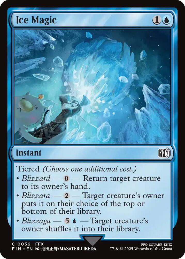 Ice Magic (56) [Final Fantasy]
