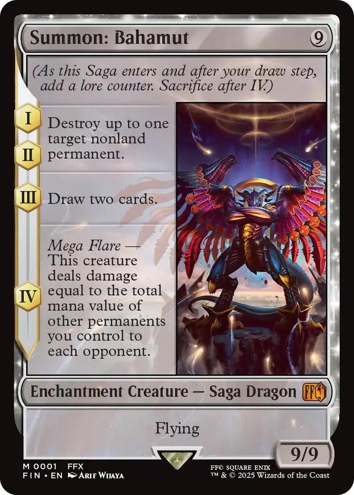 Summon: Bahamut (1) [Final Fantasy]