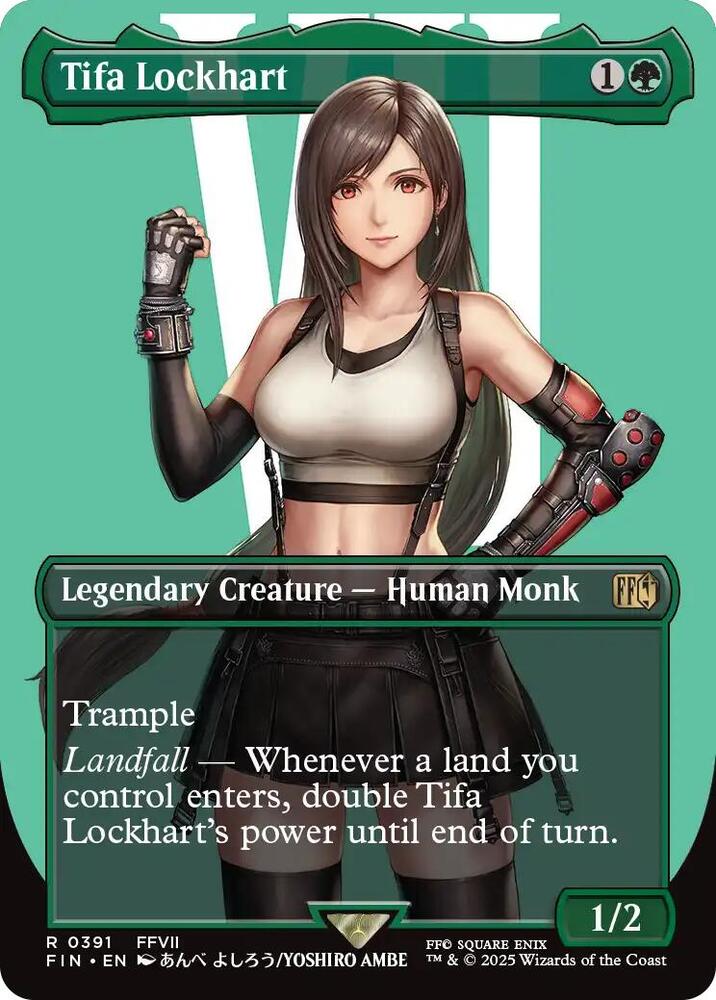 Tifa Lockhart (Borderless) (391) [Final Fantasy]