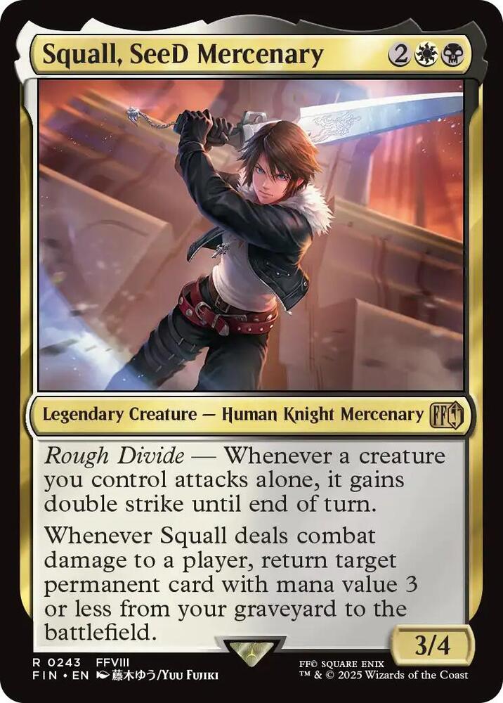 Squall, SeeD Mercenary (243) [Final Fantasy]