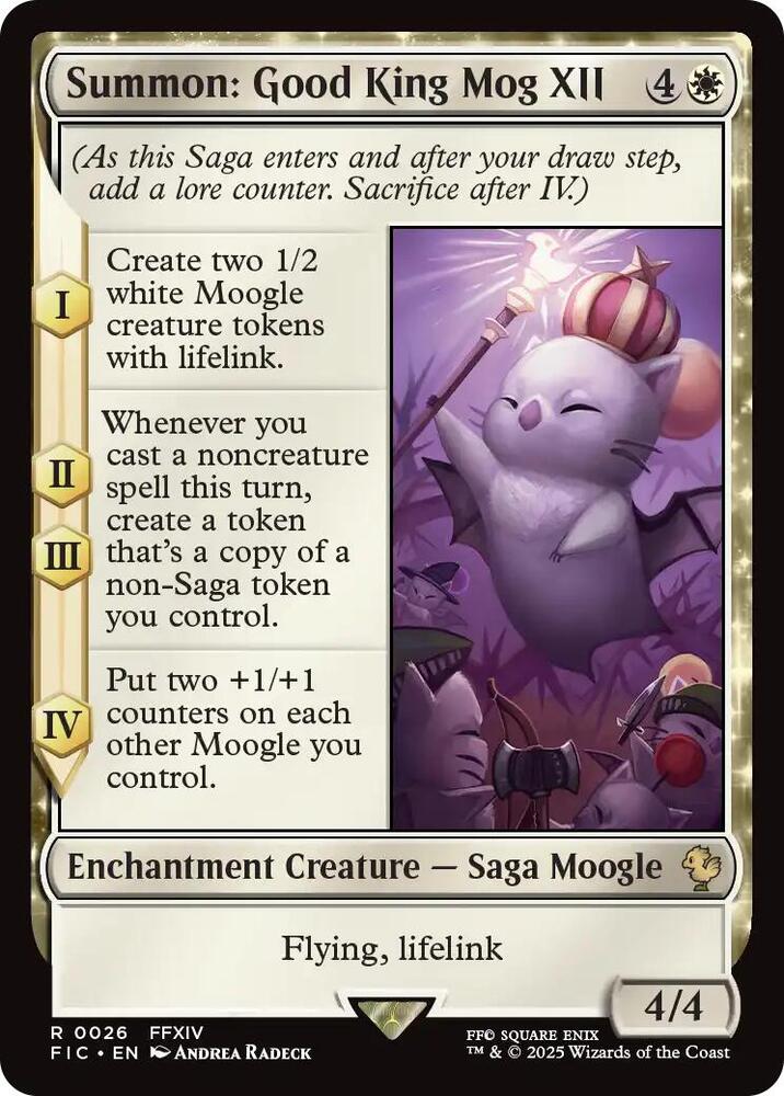 Summon: Good King Mog XII (26) [Final Fantasy Commander]