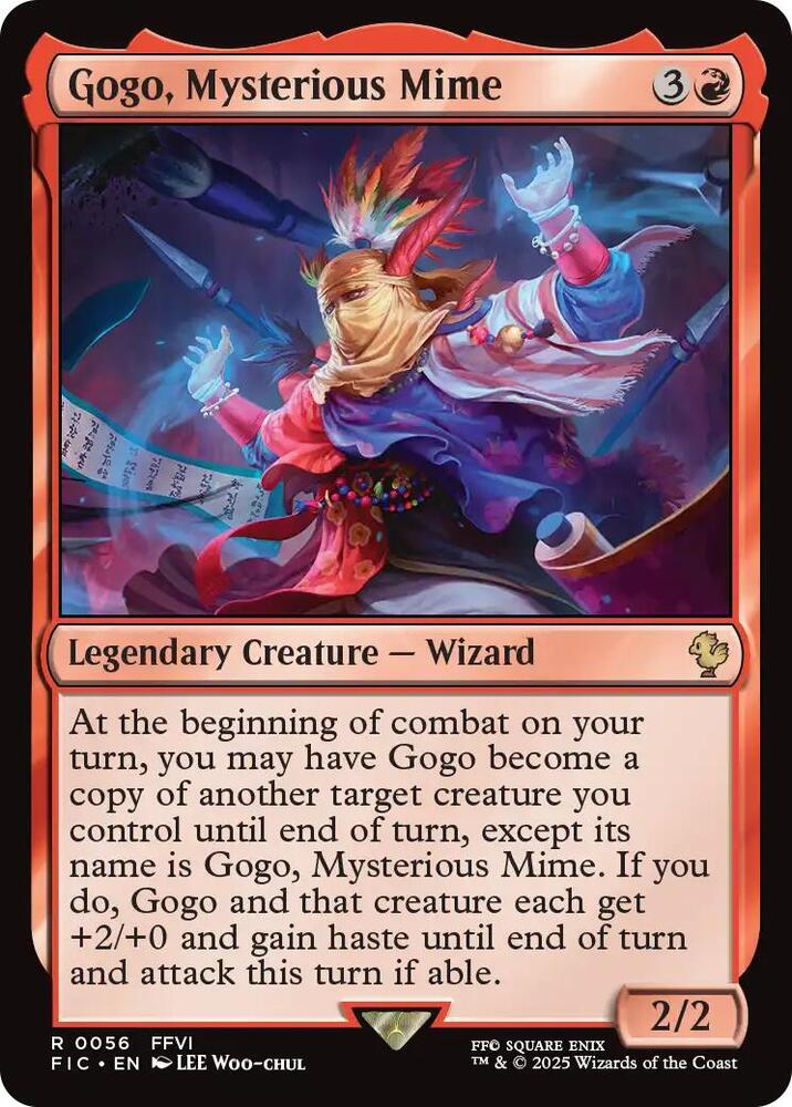 Gogo, Mysterious Mime (56) [Final Fantasy Commander]