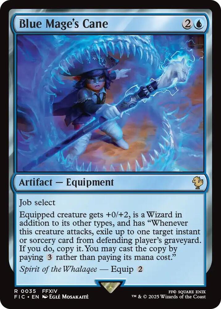 Blue Mage's Cane (35) [Final Fantasy Commander]