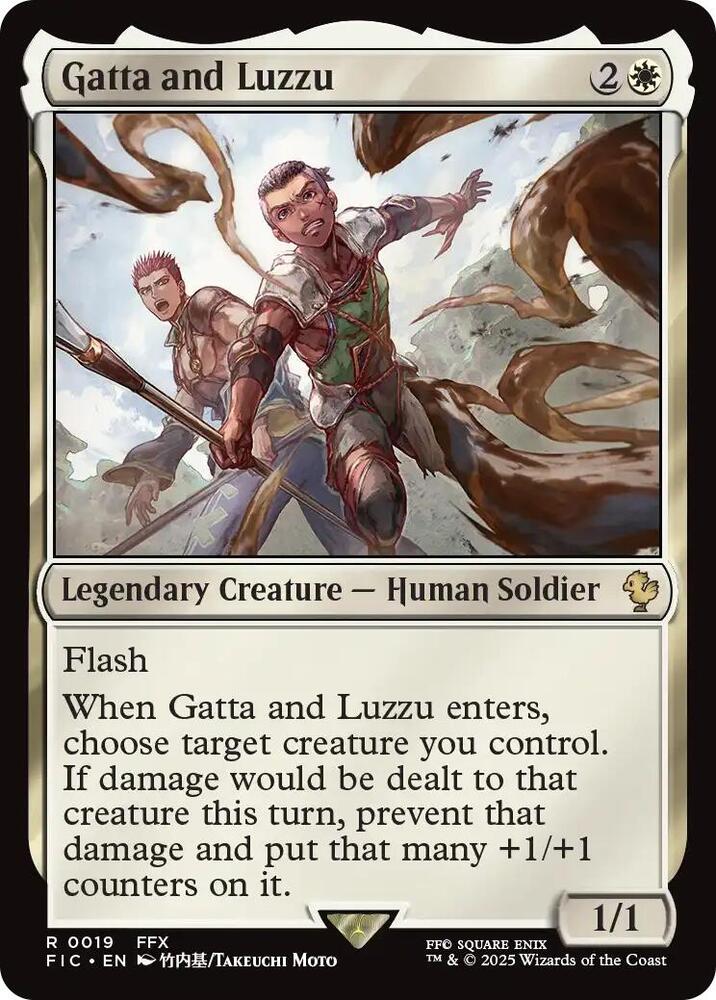 Gatta and Luzzu (19) [Final Fantasy Commander]