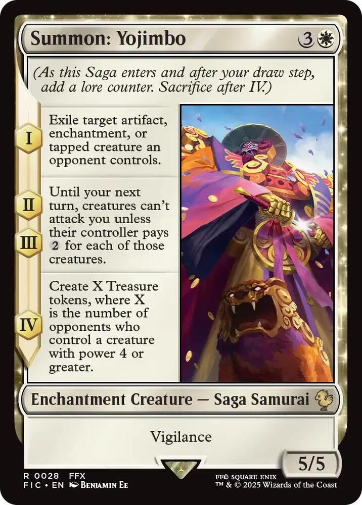 Summon: Yojimbo (28) [Final Fantasy Commander]