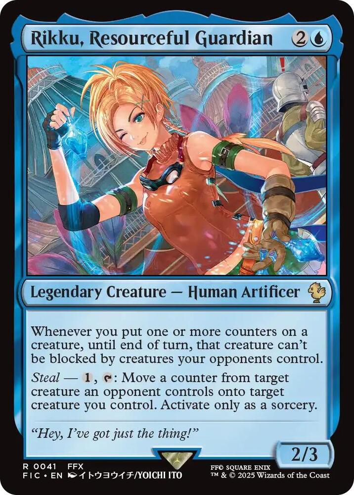 Rikku, Resourceful Guardian (41) [Final Fantasy Commander]