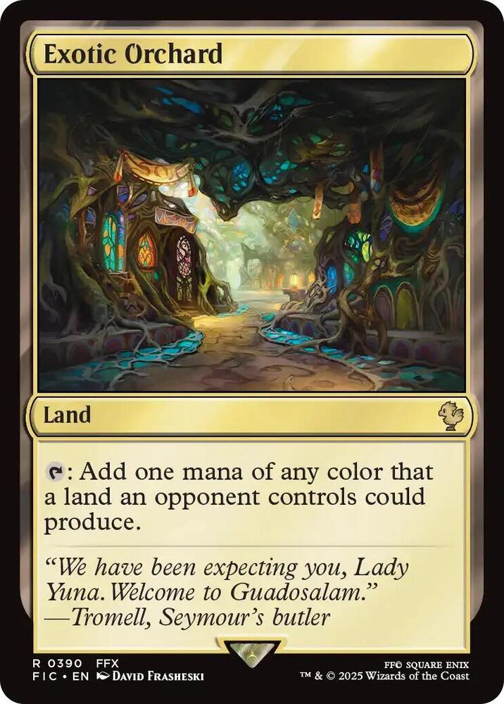 Exotic Orchard (390) [Final Fantasy Commander]