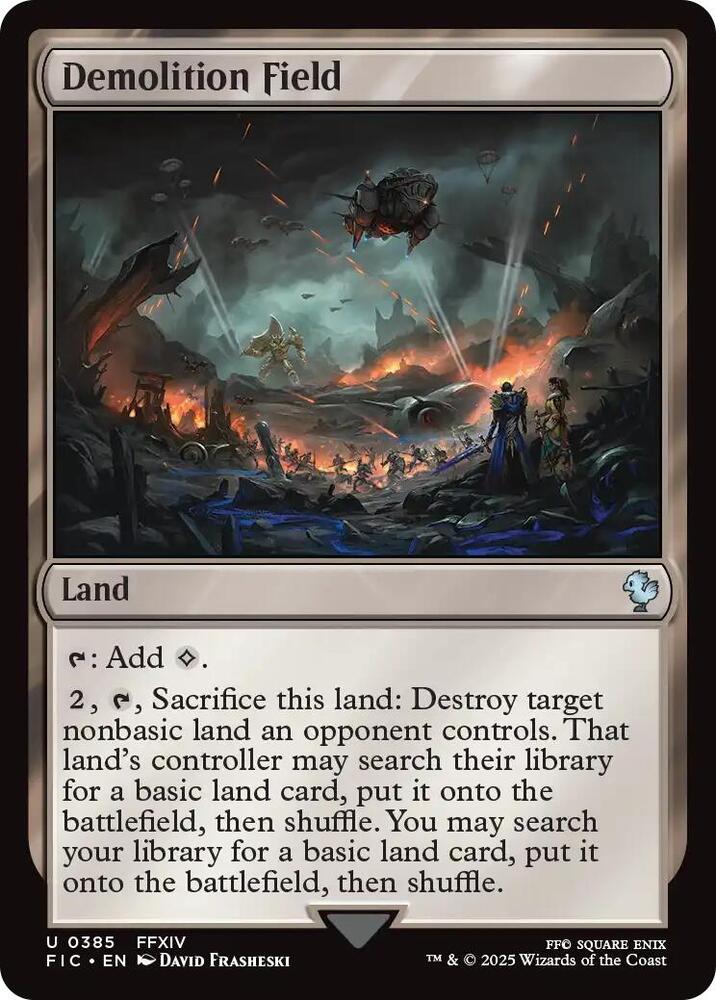 Demolition Field (385) [Final Fantasy Commander]