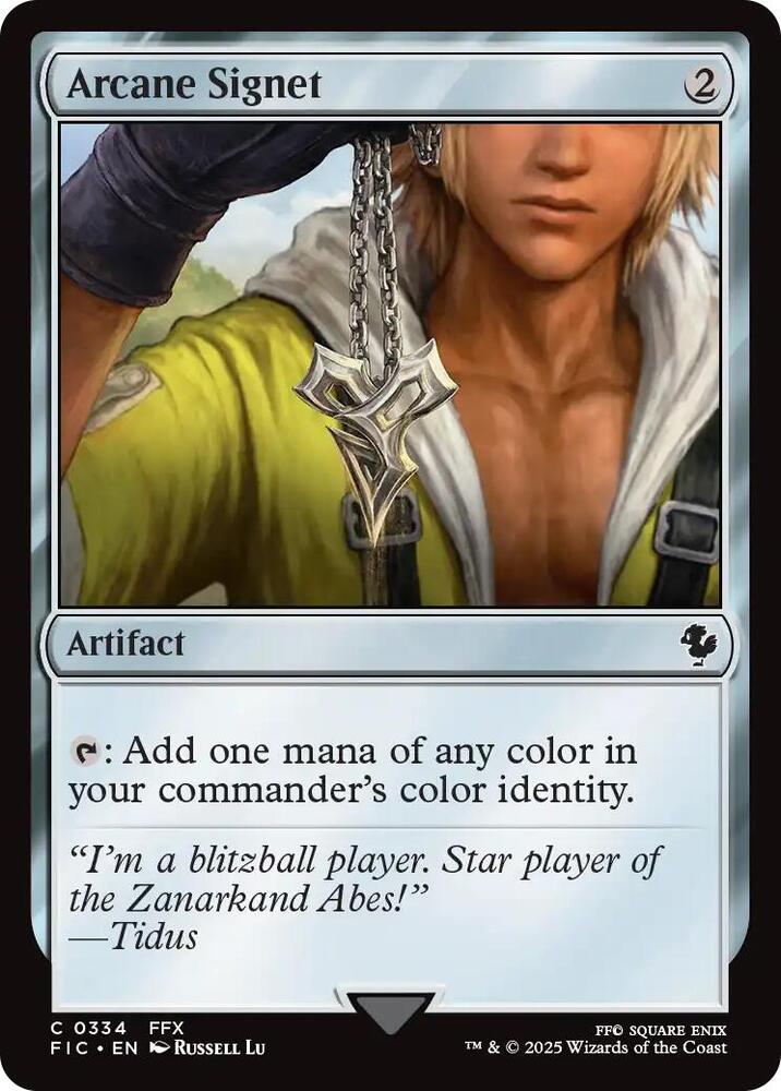 Arcane Signet (0334) [Final Fantasy Commander]