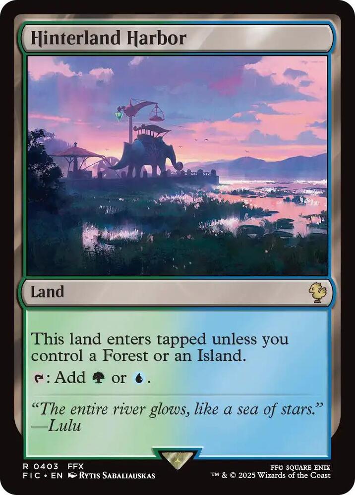 Hinterland Harbor (403) [Final Fantasy Commander]
