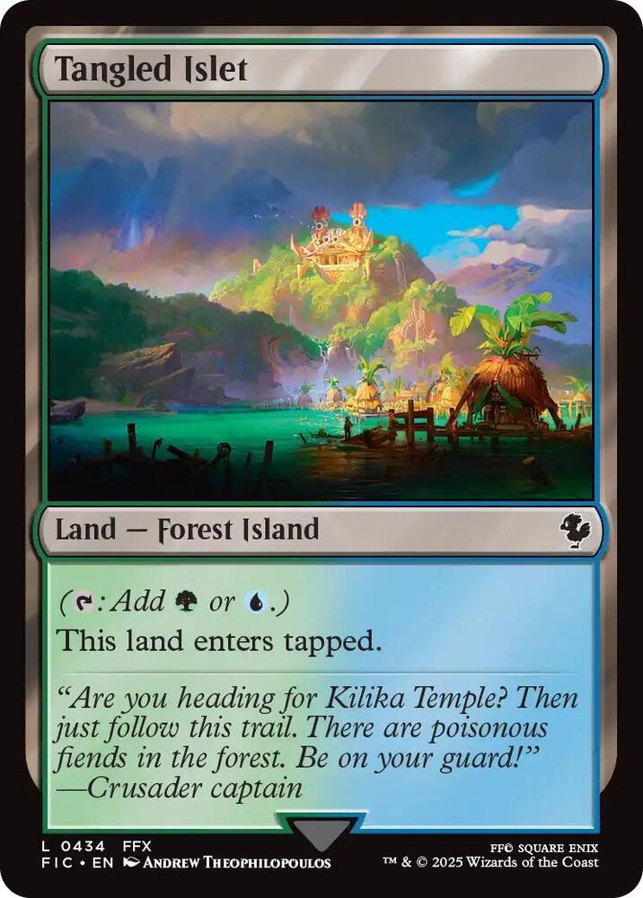 Tangled Islet (434) [Final Fantasy Commander]