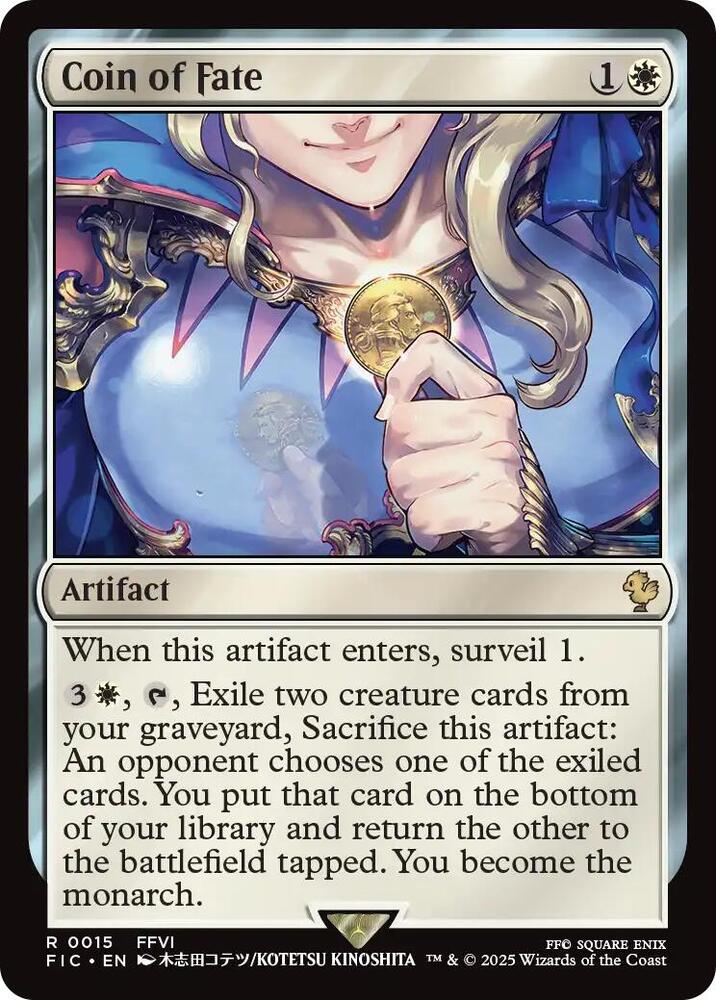 Coin of Fate (15) [Final Fantasy Commander]