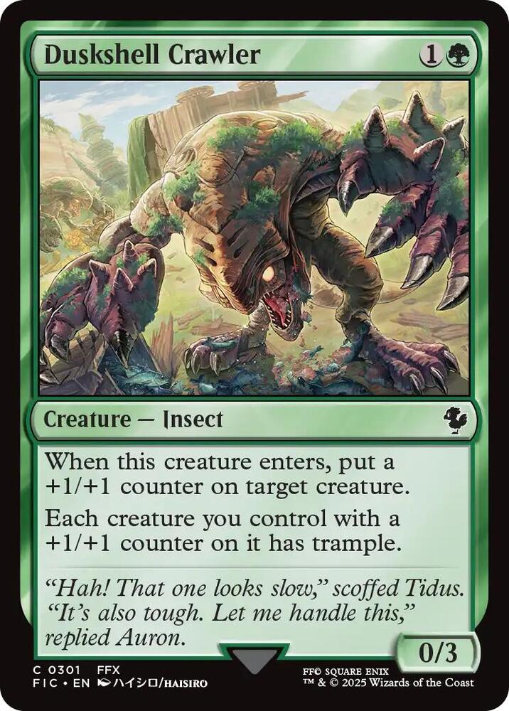 Duskshell Crawler (301) [Final Fantasy Commander]