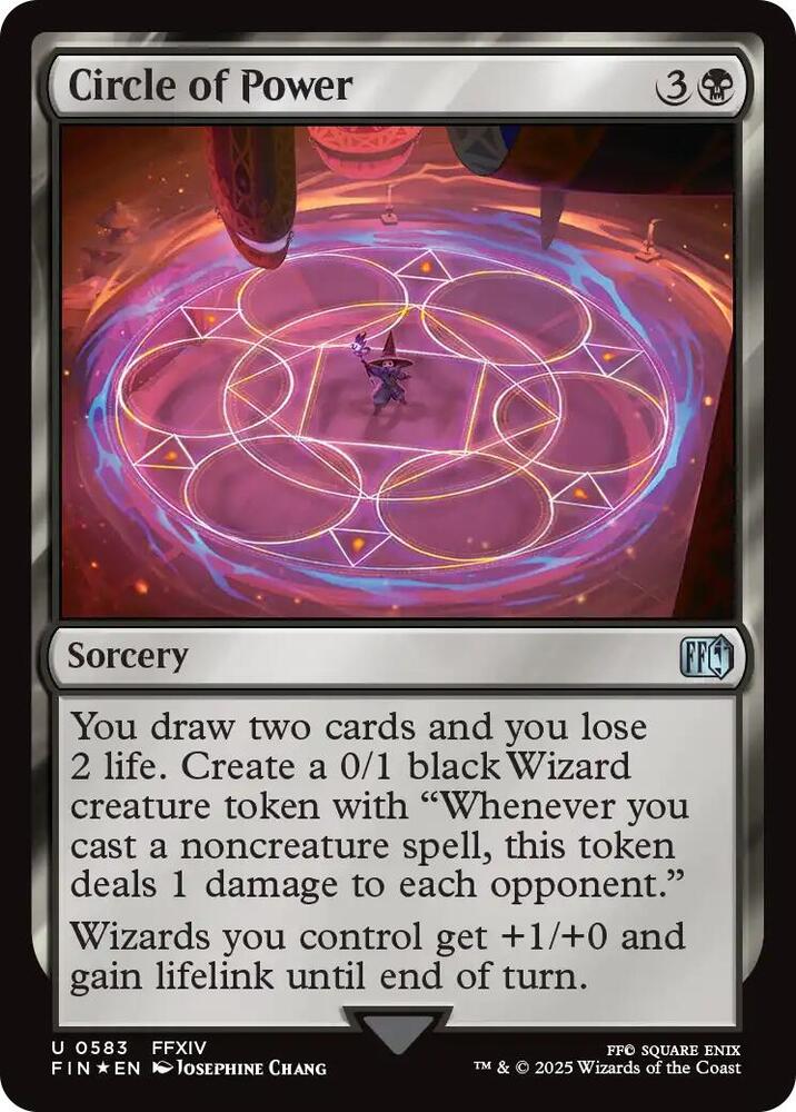 Circle of Power (Surge Foil) (583) [Final Fantasy]