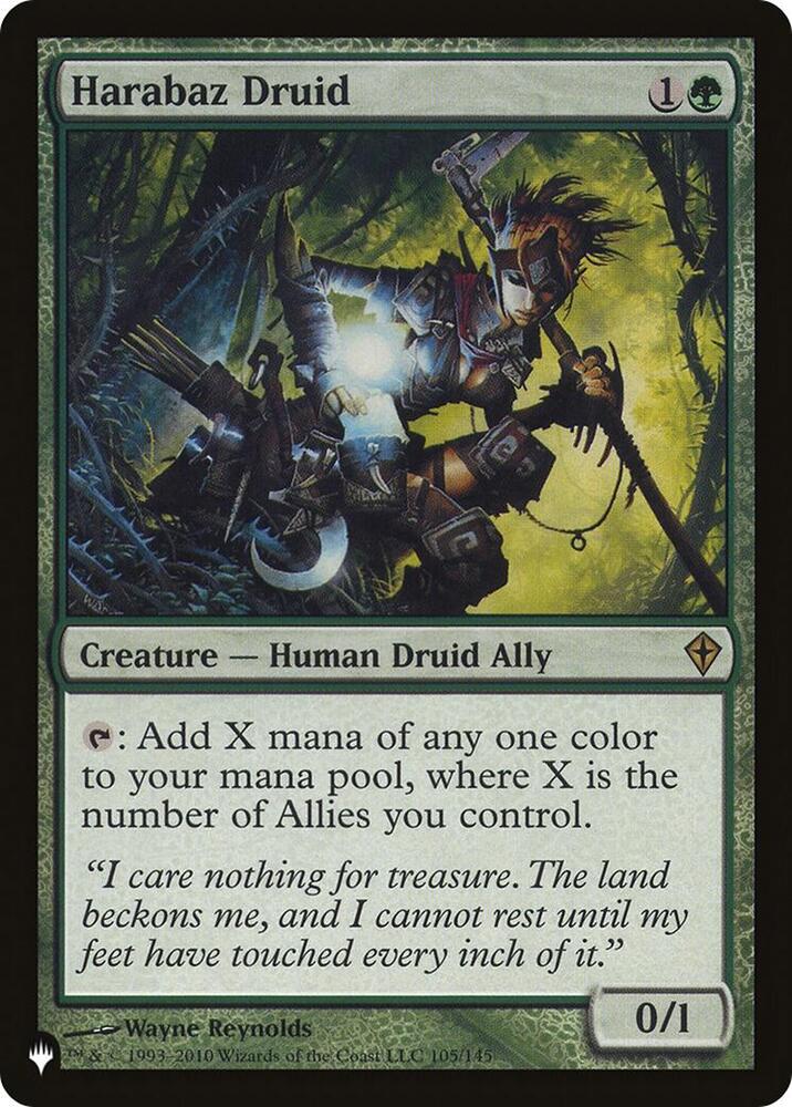 Harabaz Druid (105/145) [The List]