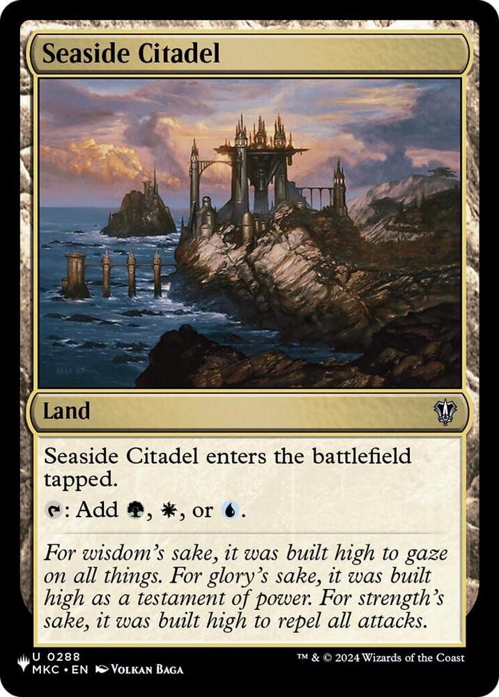 Seaside Citadel (MKC) (288) [The List]