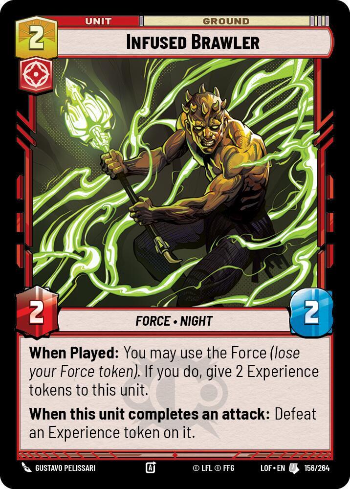 Infused Brawler (156/264) [Legends of the Force]