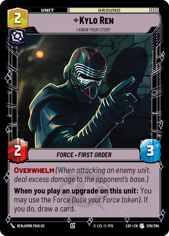 Kylo Ren - I Know Your Story (229/264) [Legends of the Force]