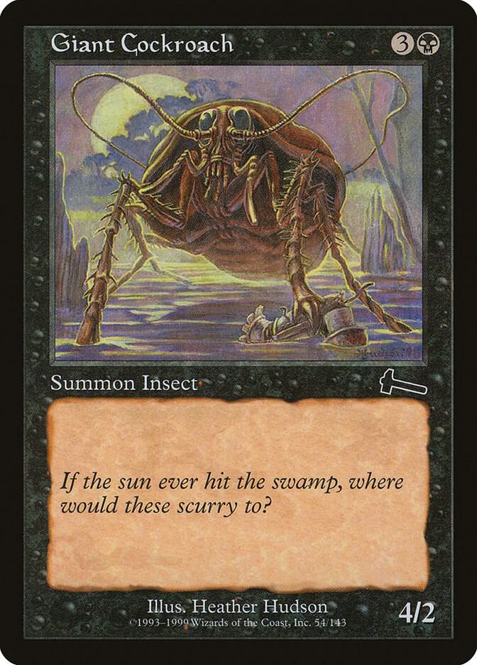 Giant Cockroach (54) [Urza's Legacy]