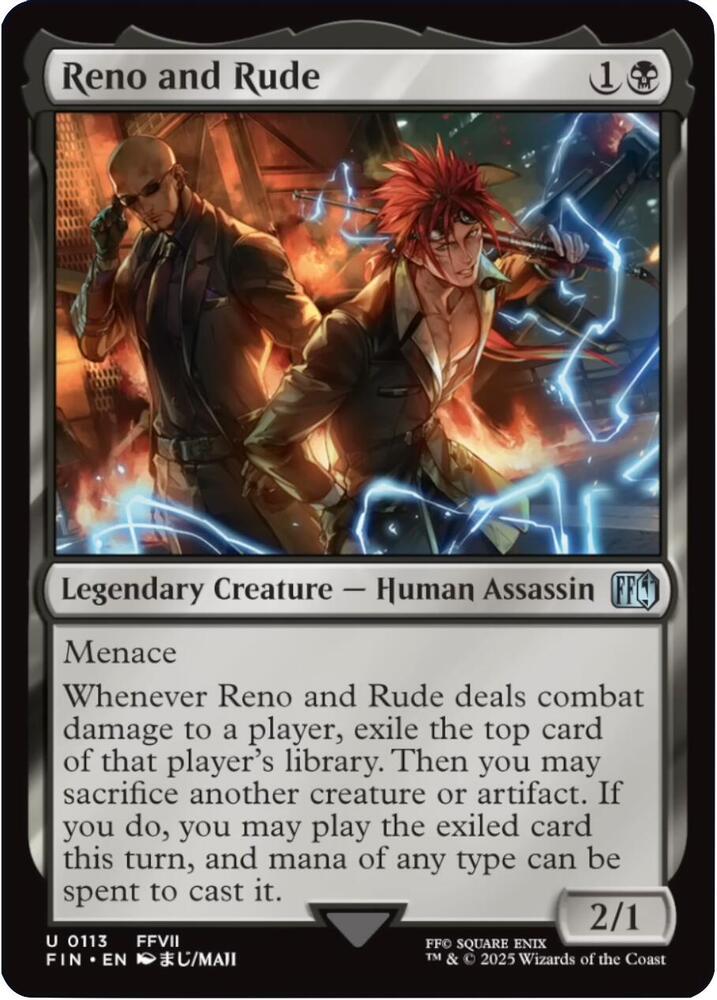 Reno and Rude (113) [Final Fantasy]