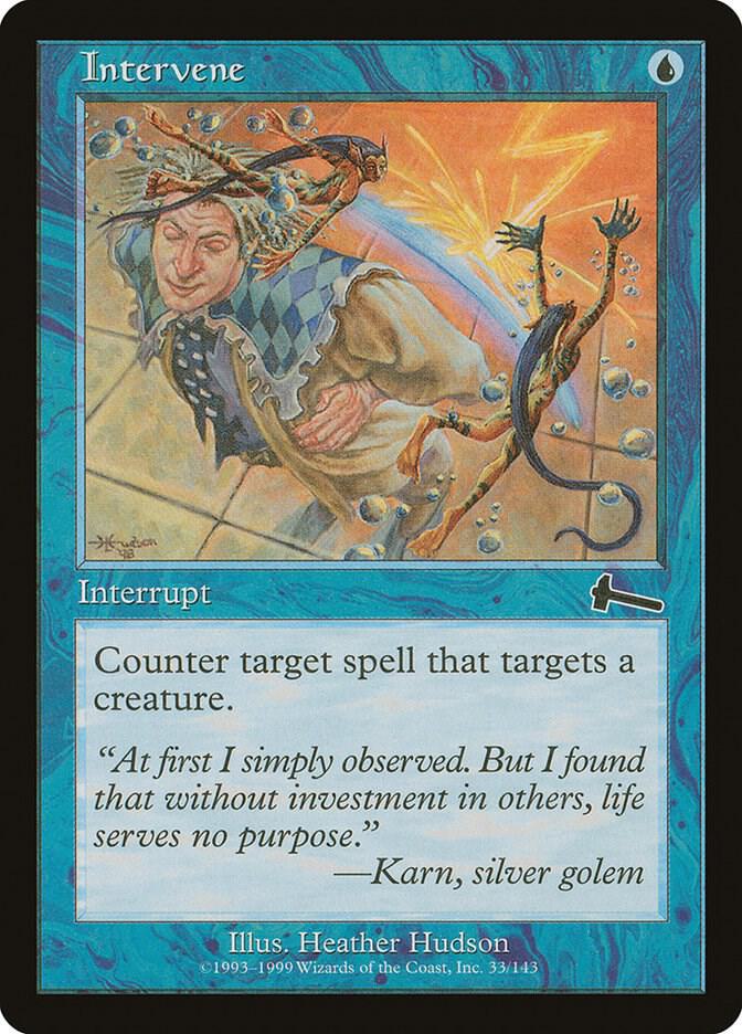 Intervene (33) [Urza's Legacy]