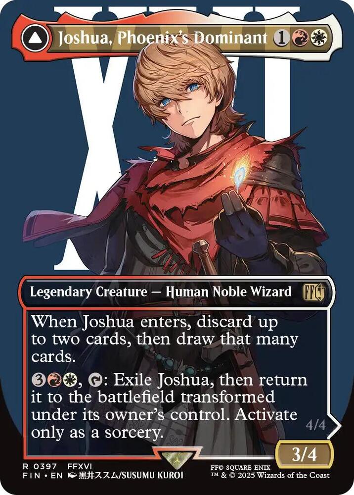 Joshua, Phoenix's Dominant (Borderless) (397) [Final Fantasy]