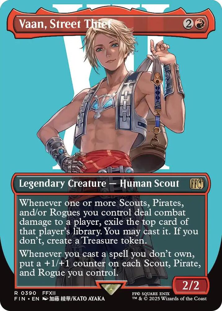 Vaan, Street Thief (Borderless) (390) [Final Fantasy]