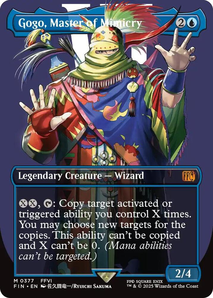 Gogo, Master of Mimicry (Borderless) (377) [Final Fantasy]