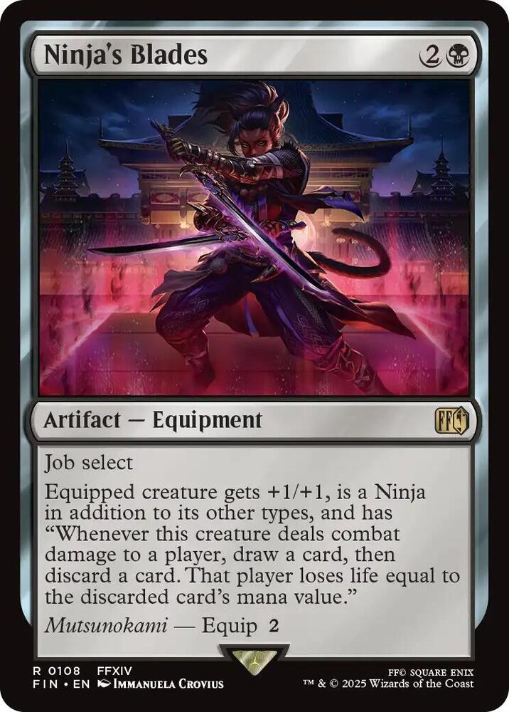 Ninja's Blades (108) [Final Fantasy]
