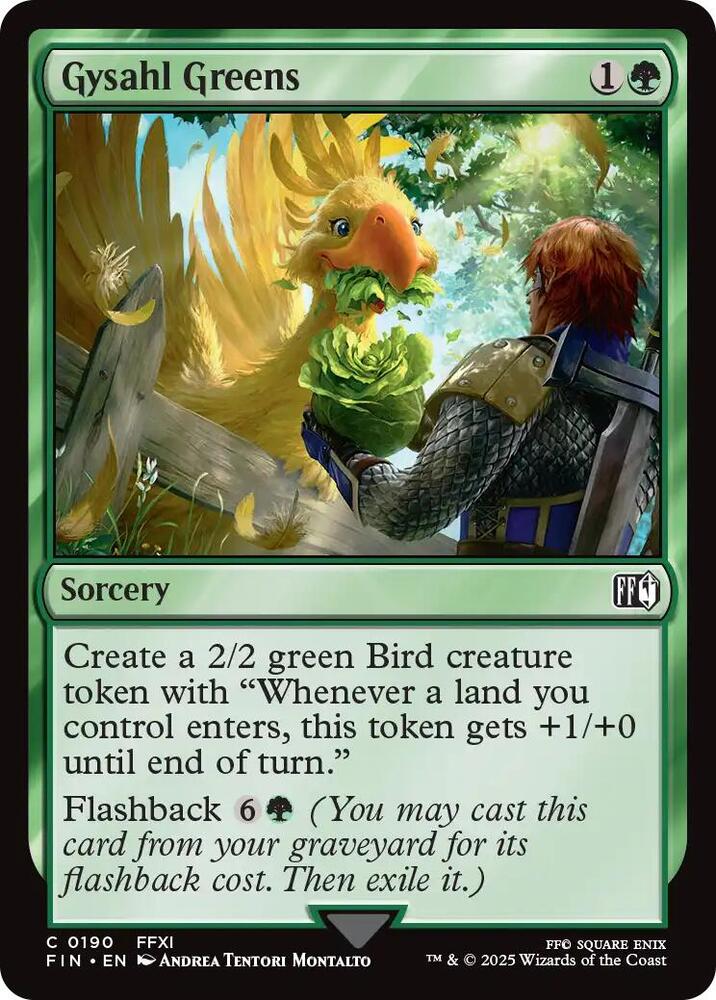 Gysahl Greens (190) [Final Fantasy]