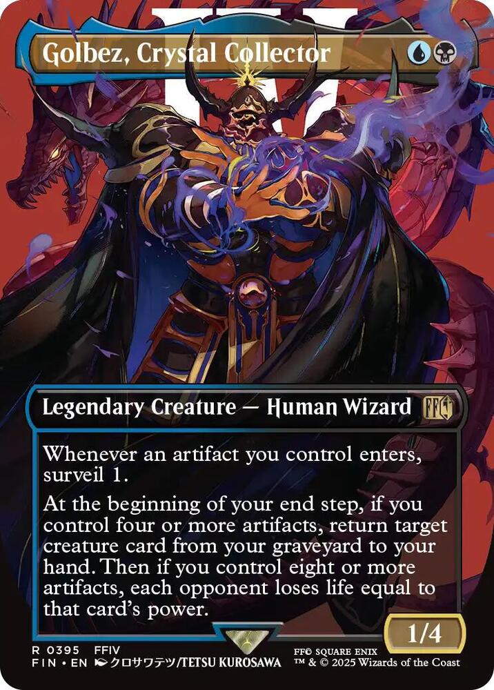 Golbez, Crystal Collector (Borderless) (395) [Final Fantasy]