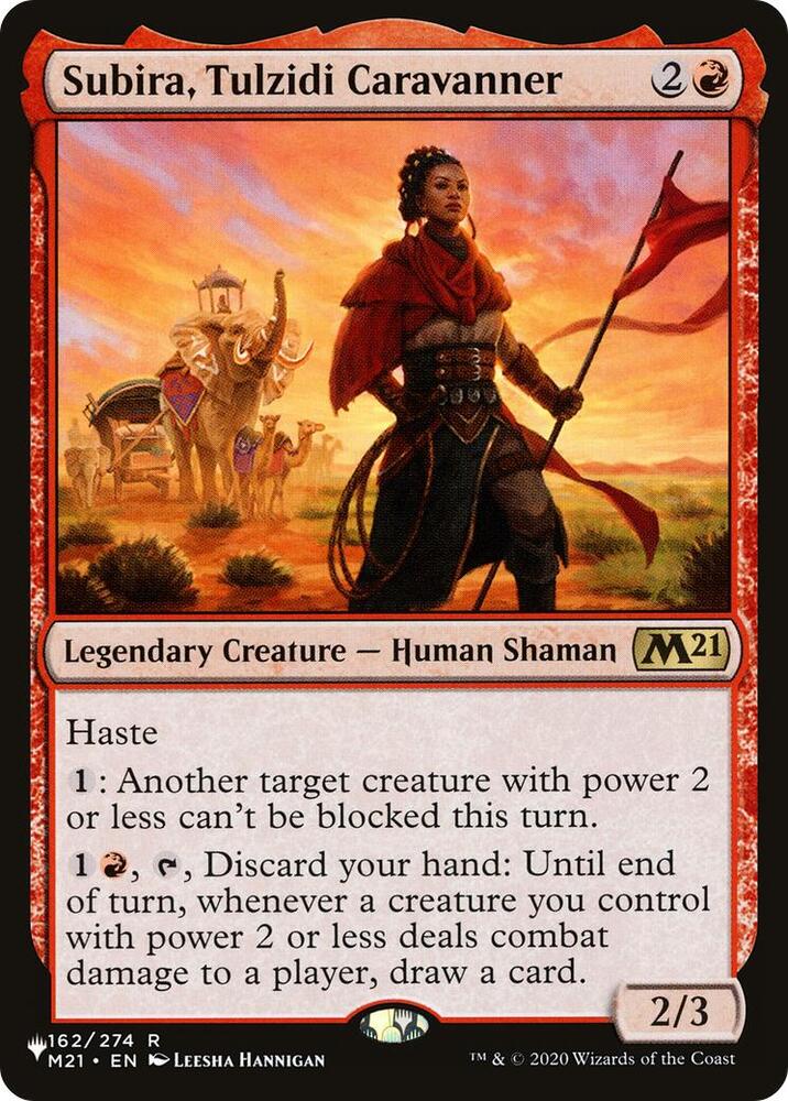 Subira, Tulzidi Caravanner (162/274) [The List]