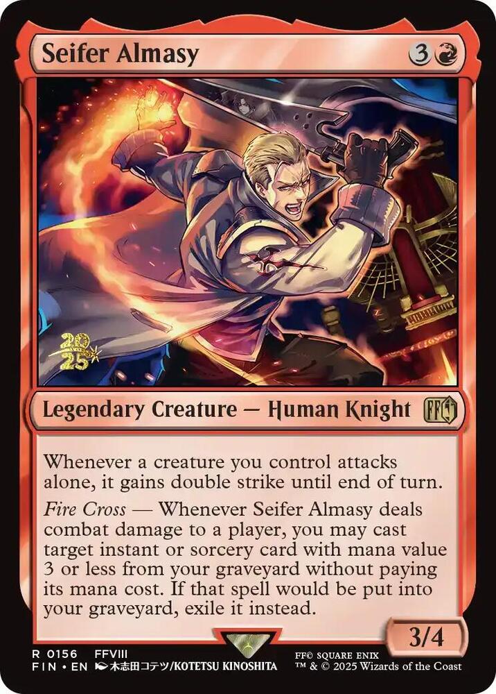 Seifer Almasy (156) [Prerelease Cards]