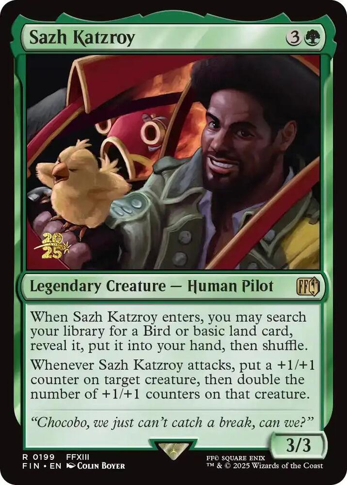 Sazh Katzroy (199) [Prerelease Cards]