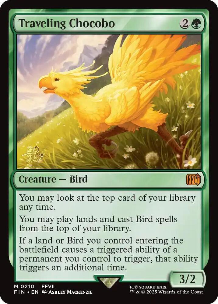 Traveling Chocobo (210) [Prerelease Cards]