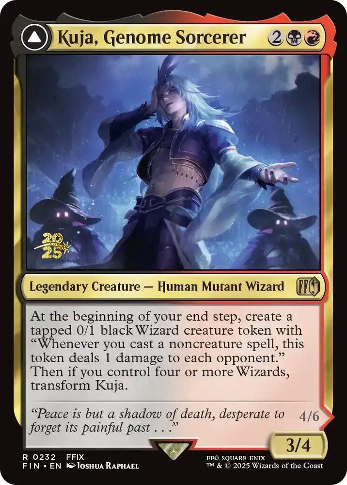 Kuja, Genome Sorcerer (232) [Prerelease Cards]
