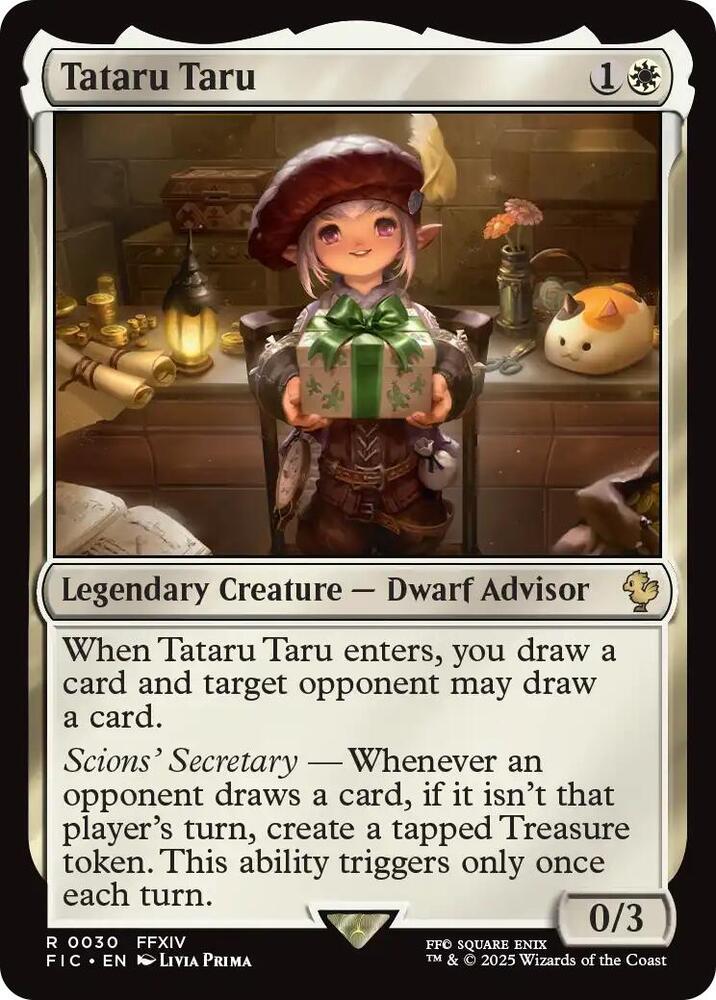 Tataru Taru (Surge Foil) (30) [Final Fantasy Commander]