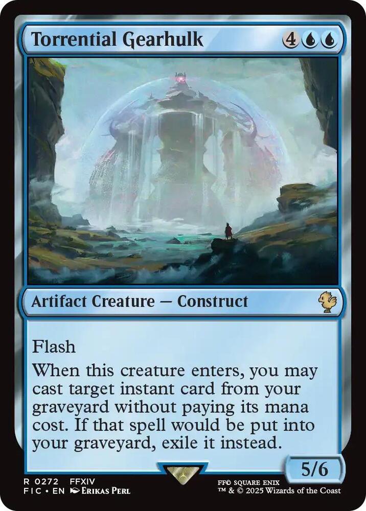 Torrential Gearhulk (Surge Foil) (272) [Final Fantasy Commander]