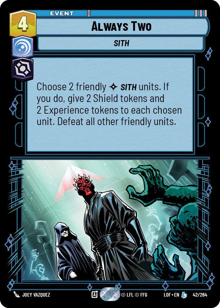 Always Two (042/264) [Legends of the Force]