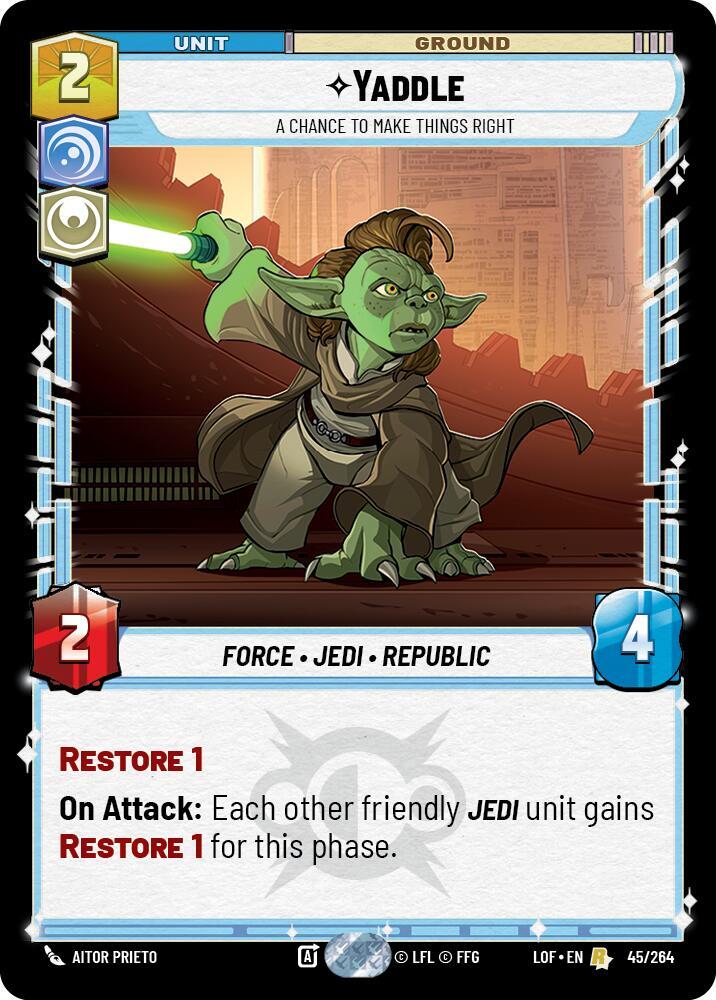 Yaddle - A Chance To Make Things Right (045/264) [Legends of the Force]