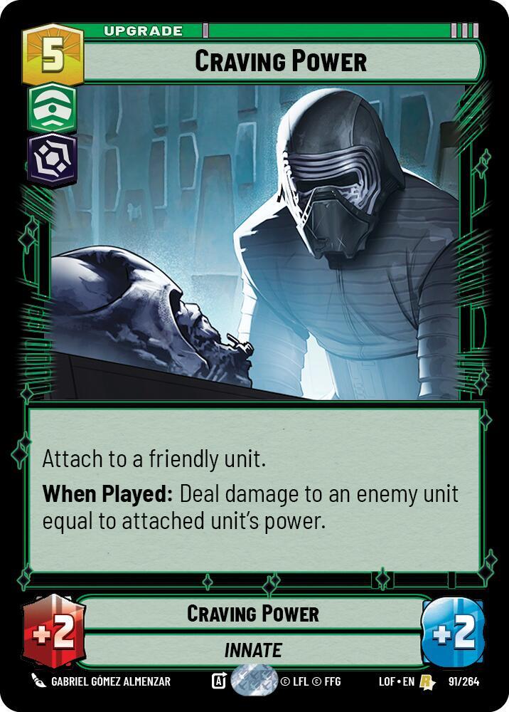 Craving Power (091/264) [Legends of the Force]