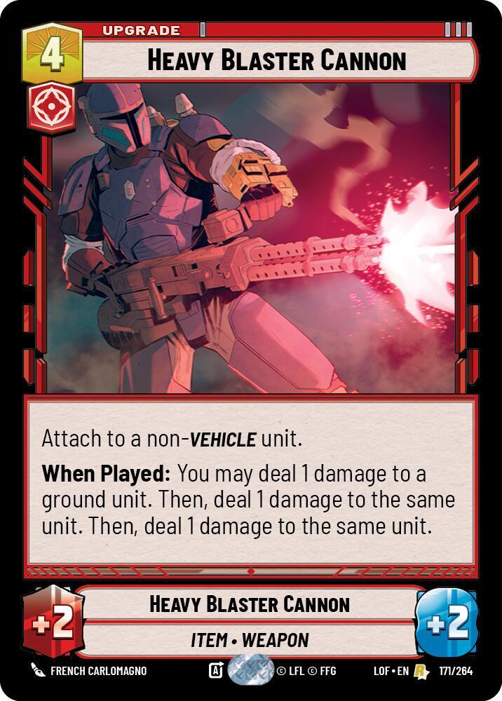 Heavy Blaster Cannon (171/264) [Legends of the Force]