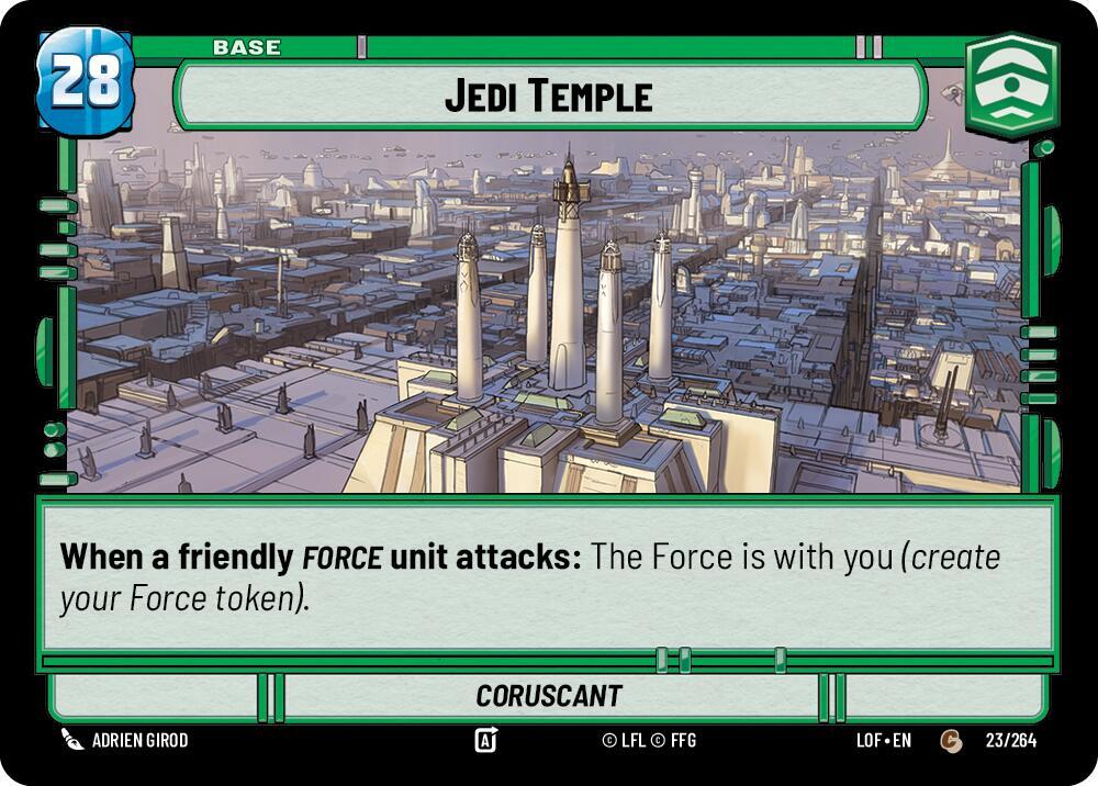 Jedi Temple // Shield (023/264 // T02/T03) [Legends of the Force]