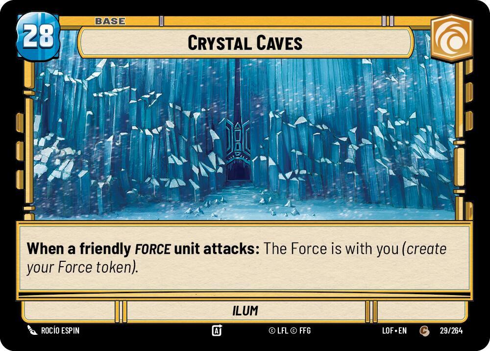 Crystal Caves // Force (029/264 // T03/T03) [Legends of the Force]